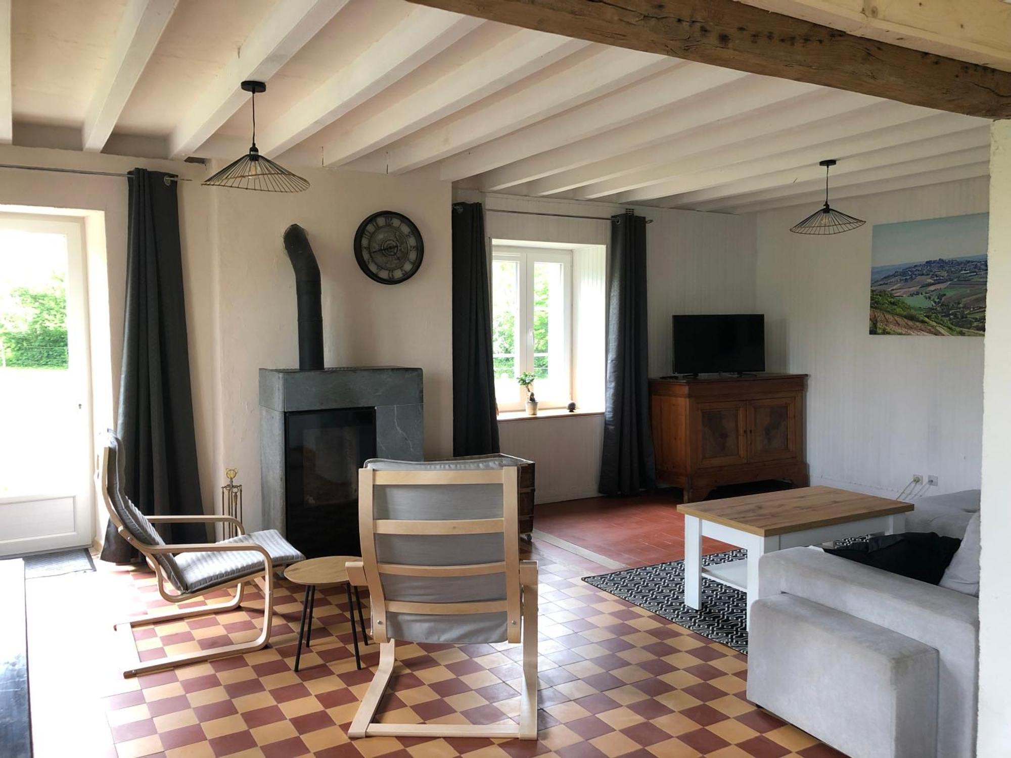 Gite Aux Anes Avec Spa Menetou-Râtel Kültér fotó